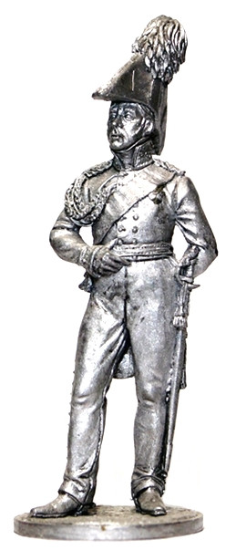Оловянная миниатюра "Король Пруссии Фридрих-Вильгельм III. 1808-1813 годы"