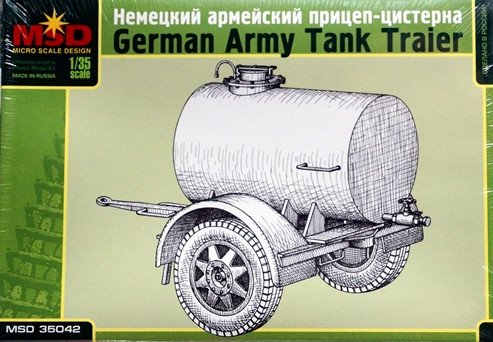 Сборная модель "Немецкий прицеп-цистерна"  М 1/35