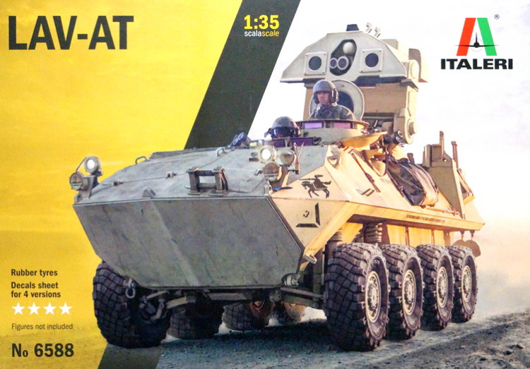 Сборная модель "Самоходный ПТРК LAV-AT" М 1/35