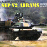 Сборная модель "Американский танк M1A2 sep V2 "Abrams"  М 1/35
