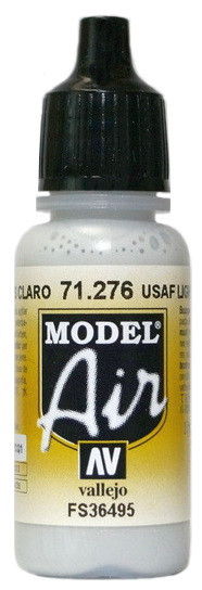 71276 Vallejo Model Air Краска "Светло-серый USAF", FS36495 / Light Gray USAF, 17 мл.