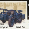 Сборная модель "Немецкий мотоцикл BMW R75"  М 1/35