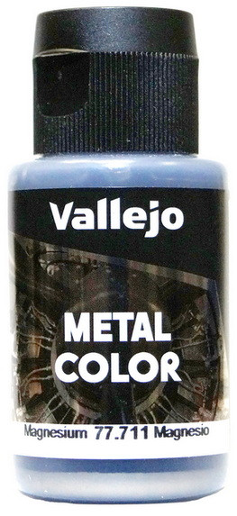 77711 Vallejo Краска-металлик акриловая "Магний" / Magnesium, 32 мл.