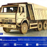 Конструктор из дерева "Самосвал КАМАЗ-65115"  М 1/35