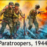 Набор миниатюр "Американские парашютисты, 1944 г."  М 1/35