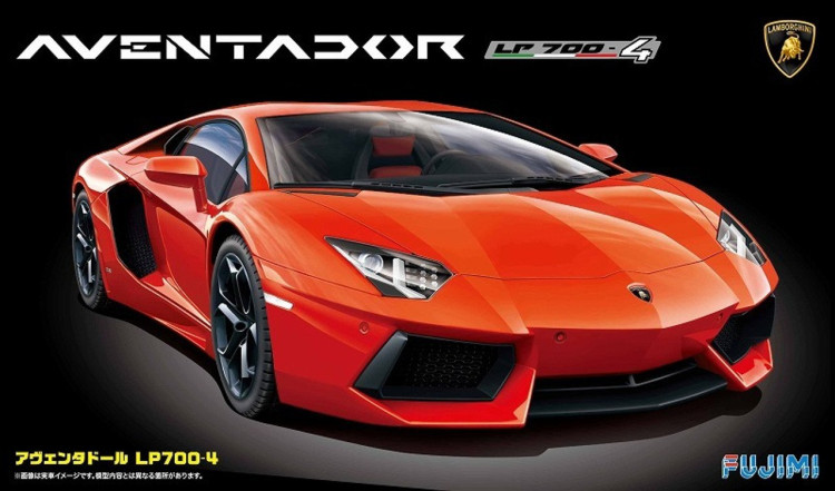 Сборная модель "Автомобиль Lamborghini Aventador LP 700-4"  М 1/24