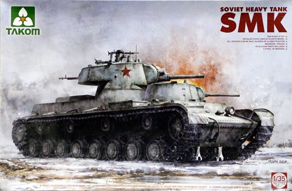 Сборная модель "Советский тяжелый танк СМК"  М 1/35