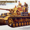 Сборная модель "Немецкий танк Pz.Kpfw IV Ausf G, ранний, с экапажем"  М 1/35