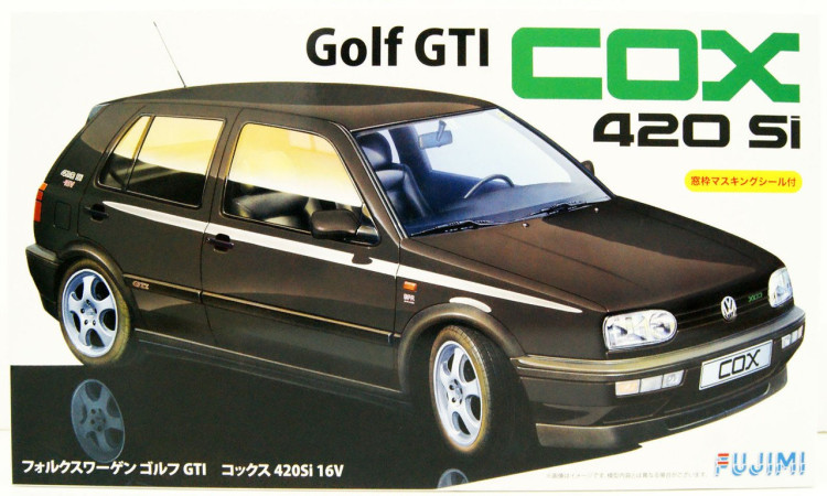 Сборная модель "Автомобиль Volkswagen Golf Cox 420 Si 16V"  М 1/24