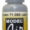 71050 Vallejo Model Air Краска "Светло-серый", FS36300, RAL7046 / Light Gray, 17 мл.
