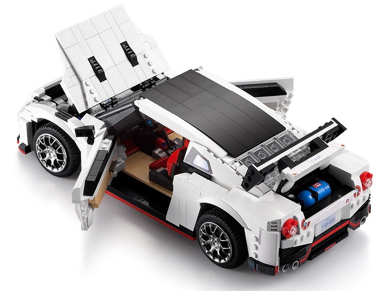 Конструктор CADA "Спорткар GTR R35", 1322 дет.