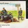 Сборная модель "Немецкий мотоцикл с экипажем"  М 1/35