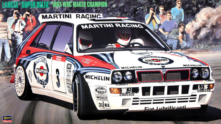 Сборная модель "Автомобиль LANCIA SUPER DELTA 92WRC"   М 1/24