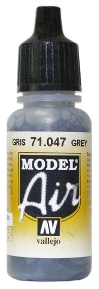 71047 Vallejo Model Air Краска "Серый" / Grey, 17 мл.