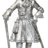 Оловянная миниатюра "Штаб-офицер Преображенского полка, 1698-1700 годы, Россия"