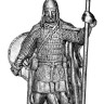 Оловянная миниатюра "Пеший ратник, Русь, 11-15 века" Оловянная миниатюра "Пеший ратник, Русь, 11-15 века"