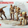 Набор миниатюр "Пехота Италии (1915 г.), 1-я МВ"  М 1/35