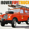 Сборная модель "Автомобиль Land Rover пожарный"   М 1/24