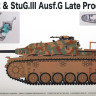 Сборная модель "Немецкая САУ StuH42 / StuG III Ausf.G позднего выпуска"  М 1/35