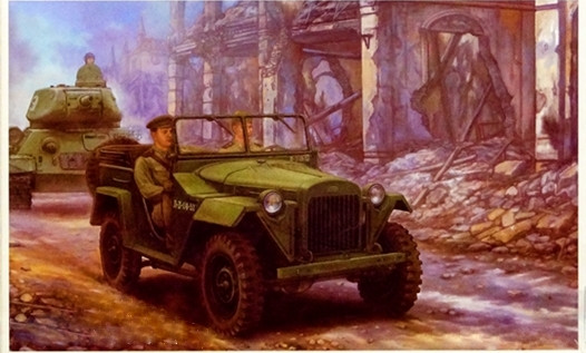 Сборная модель "Автомобиль Горький-67Б"  М1/35