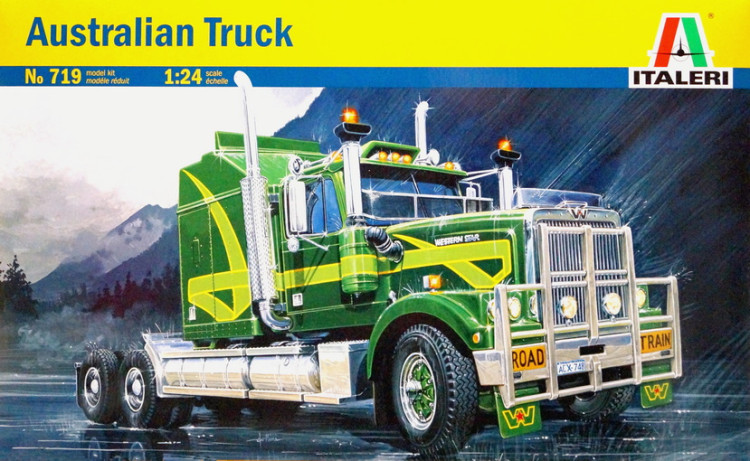 Сборная модель "Австралийский седельный тягач Western Star"   М 1/24