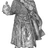 Оловянная миниатюра "Князь Даниил Галицкий (1201-1264 годы)" Оловянная миниатюра "Князь Даниил Галицкий (1201-1264 годы)"