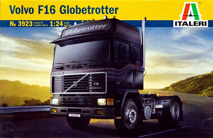 Сборная модель "Седельный тягач VOLVO F16 GLOBETROTTER"   М 1/24