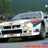 Сборная модель "Раллийный автомобиль LANCIA 037 "1984 Tour de Corse Rally Winner"   М 1/24
