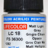 LC018 Lifecolor Краска "Светло-серый" / Light Greyб, FS36300, 22 мл.