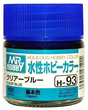 H 93 Mr.Hobby Лак акриловый глянцевый "Синий" / Clear Blue, 10 мл. H 93 Mr.Hobby Лак акриловый глянцевый "Синий" / Clear Blue, 10 мл.