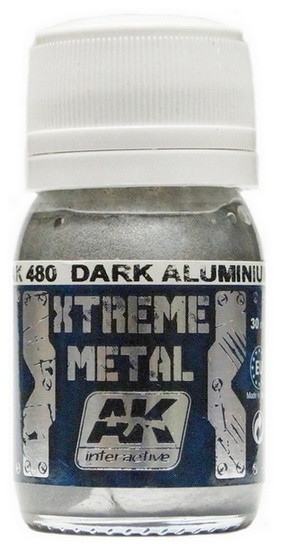 Краска-металлик "Xtreme metal DARK ALUMINIUM"
