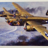 Сборная модель "Бомбардировщик Mitchell B-25H"  М 1/72