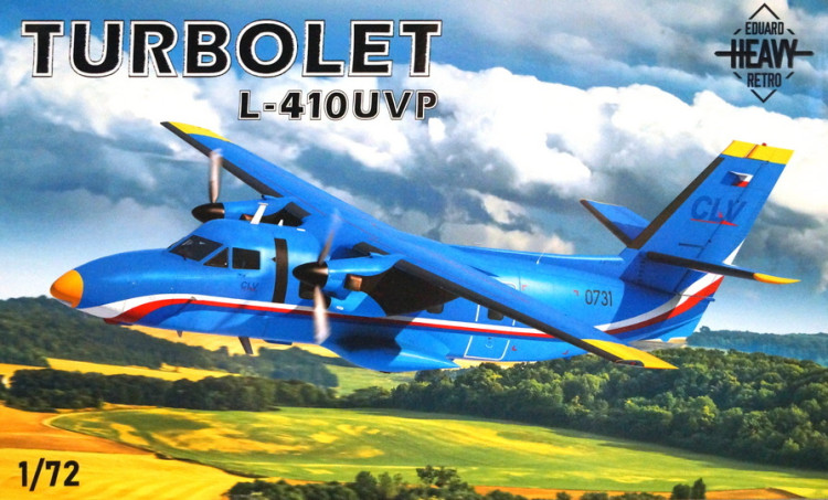 Сборная модель "Пассажирский самолет L-410UVP "Turbolet"  M 1/72