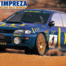 Сборная модель "Раллийный автомобиль Subaru Impreza "1994 Hong Kong-Beijing Rally Winner" (Ограниченный выпуск) М 1/24