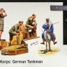 Набор миниатюр "Немецкие танкисты Африканского корпуса"  М 1/35