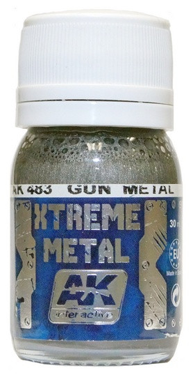 Краска-металлик "Xtreme metal GUN METAL"