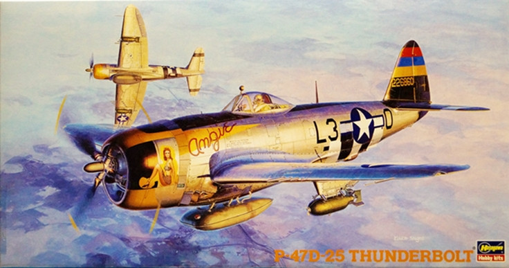 Сборная модель "Истребитель P-47D-25 "Thunderbolt"   М 1/48