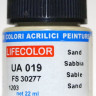 UA019 Lifecolor Краска "Песочный" / Sand, FS30277, 22 мл.