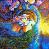 Мозаика "Нежность", 88 х 112 см.