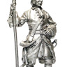 Оловянная миниатюра "Канонир артиллерийского полка с пальником, 1704-1725 годы, Россия"