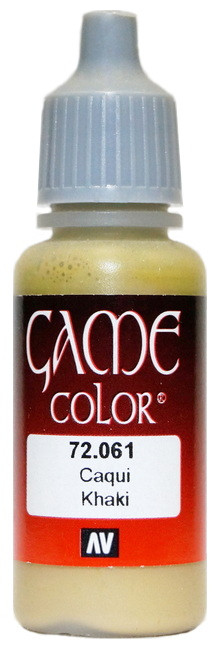 72061 Vallejo Game Color Краска "Хаки" / Khaki, 17 мл.