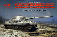 Сборная модель "Немецкий танк Pz.Kpfw.VI Ausf.B "Королевский Тигр"  М 1/35