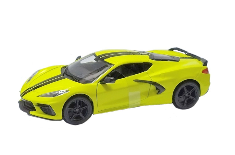 Масштабная модель "Автомобиль Chevrolet Corvette Stingray Coupe ZS1, 2020 г."  М 1/24