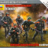 Набор миниатюр "Немецкие панцергренадеры в анораках"   М 1/72