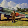 Сборная модель "Японский истребитель A6M2b "Zero" Type 21 "Super Ace"   М 1/48