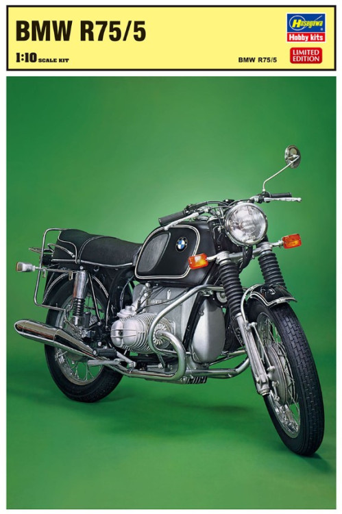Сборная модель "Мотоцикл BMW R75/5", (ограниченный выпуск)  М 1/10