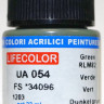 UA054 Lifecolor Краска "Германский тёмно-зеленый", Dunkelgrun, RLM82, FS34096, 22 мл.