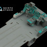 3D Декаль интерьера кабины вертолёта Ка-29 (Hobby Boss) М 1/35 3D Декаль интерьера кабины вертолёта Ка-29 (Hobby Boss) М 1/35