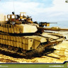 Сборная модель "Американский танк M1A2 "Abrams" SEP TUSKI / TUSKII / V2"  М 1/35