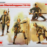 Набор миниатюр "Германская штурмовая пехота, 1-я МВ"  М 1/35